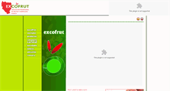 Desktop Screenshot of excofrut.com